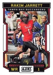 2023 Score Base Set Rakim Jarrett #359 card