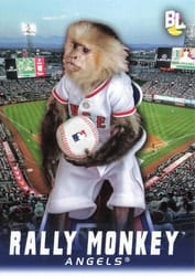 2023 Topps Big League Mascots Rally Monkey #M-15 card