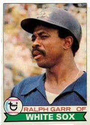 1979 Topps Base Set Ralph Garr #309 card
