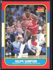 1986 Fleer Ralph Sampson #97 card