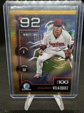 2025 Bowman Bowman Scouts Top 100 Ralphy Velazquez #BTP-92