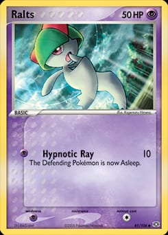 Emerald Ralts #61 card