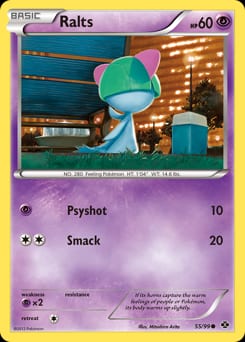 Next Destinies Ralts #55 card