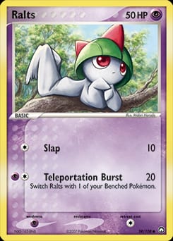 Power Keepers Ralts #59 card