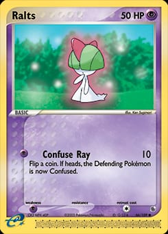 Ruby & Sapphire Ralts #66 card