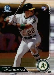 2019 Bowman Chrome Base Set Ramon Laureano #67 card