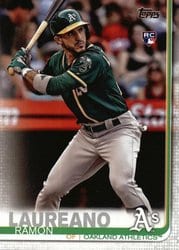 2019 Topps Base Set Ramon Laureano #64 card