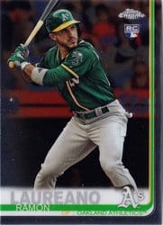 2019 Topps Chrome Base Set Ramon Laureano #178 card