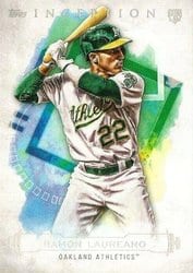 2019 Topps Inception Base Set Ramon Laureano #57 card