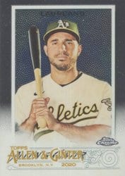 2020 Topps Allen & Ginter Chrome Base Set Ramon Laureano #290 card