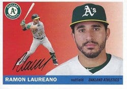 2020 Topps Archives Base Set Ramon Laureano #80 card
