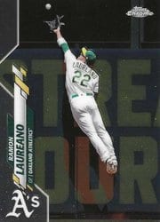2020 Topps Chrome Base Set Ramon Laureano #160 card