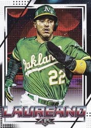 2020 Topps Fire Base Set Ramon Laureano #83 card