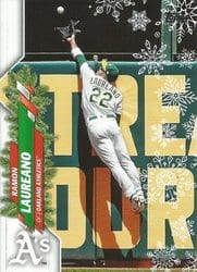 2020 Topps Holiday Base Set Ramon Laureano #HW52 card