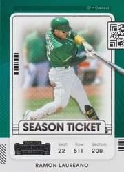 2021 Panini Contenders Base Set Ramon Laureano #39 card