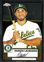 2021 Topps Chrome Platinum Anniversary Base Set Ramon Laureano #365 card