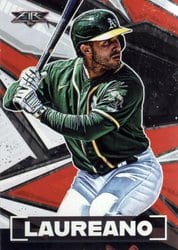 2021 Topps Fire Base Set Ramon Laureano #118 card