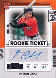 2021 Panini Contenders Base Set Ramon Urias #195 card