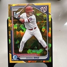 2024 Bowman Draft Sapphire Edition Base Set Randal Diaz #BDC-199 card