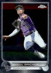 2022 Topps Chrome Update Base Set Randal Grichuk #USC199 card