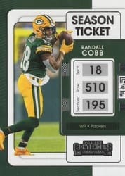 2021 Panini Contenders Base Set Randall Cobb #39 card
