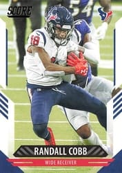 2021 Score Base Set Randall Cobb #162 card