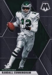 2020 Panini Mosaic Base Set Randall Cunningham #161 card