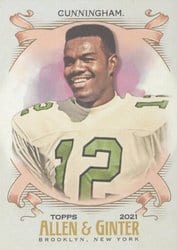 2021 Topps Allen & Ginter Base Set Randall Cunningham #277 card