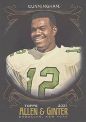 2021 Topps Allen & Ginter X Base Set Randall Cunningham #277 card