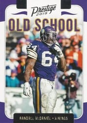 2019 Panini Prestige Old School Randall McDaniel #OS-RM card
