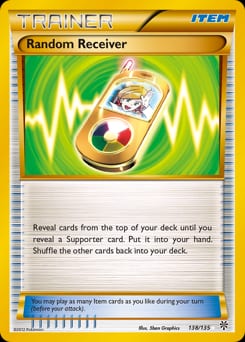 Plasma Storm Random Receiver #138 card