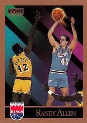 1990-91 SkyBox Base Set Randy Allen #243 card