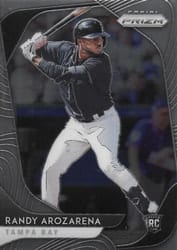 2020 Panini Prizm Base Set Randy Arozarena #53 card