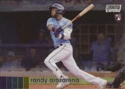 2020 Stadium Club Chrome Base Set Randy Arozarena #299 card
