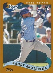 2020 Topps Archives Base Set Randy Arozarena #213 card