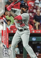 2020 Topps Base Set Randy Arozarena #229 card