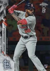 2020 Topps Chrome Ben Baller Edition Base Set Randy Arozarena #49 card