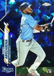 2020 Topps Chrome Sapphire Edition Base Set Randy Arozarena #229 card
