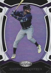 2021 Panini Chronicles Certified Randy Arozarena #6 card