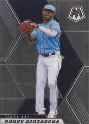 2021 Panini Mosaic Base Set Randy Arozarena #25 card