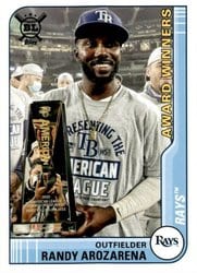 2021 Topps Big League Base Set Randy Arozarena #282 card