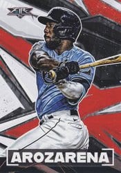 2021 Topps Fire Base Set Randy Arozarena #163 card
