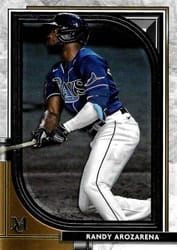 2021 Topps Museum Collection Base Set Randy Arozarena #87 card
