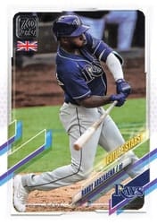 2021 Topps UK Edition Base Set Randy Arozarena #58 card