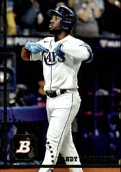 2022 Bowman Heritage Base Set Randy Arozarena #45 card