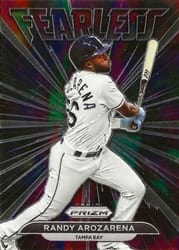 2022 Panini Prizm Fearless Randy Arozarena #FL-15 card