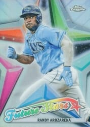 2022 Topps Chrome Future Stars Randy Arozarena #FS-6 card