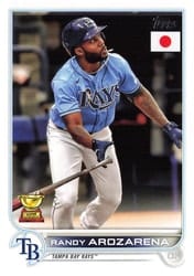 2022 Topps Japan Edition Base Set Randy Arozarena #69 card