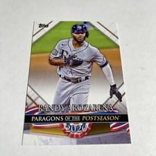 2022 Topps Update Paragons of the Postseason Autographs Randy Arozarena #PP-19 card