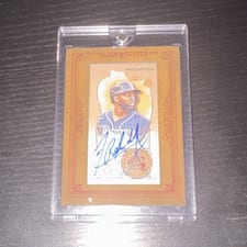 2023 Topps Allen & Ginter Framed Mini Autographs Randy Arozarena #MA-RA card